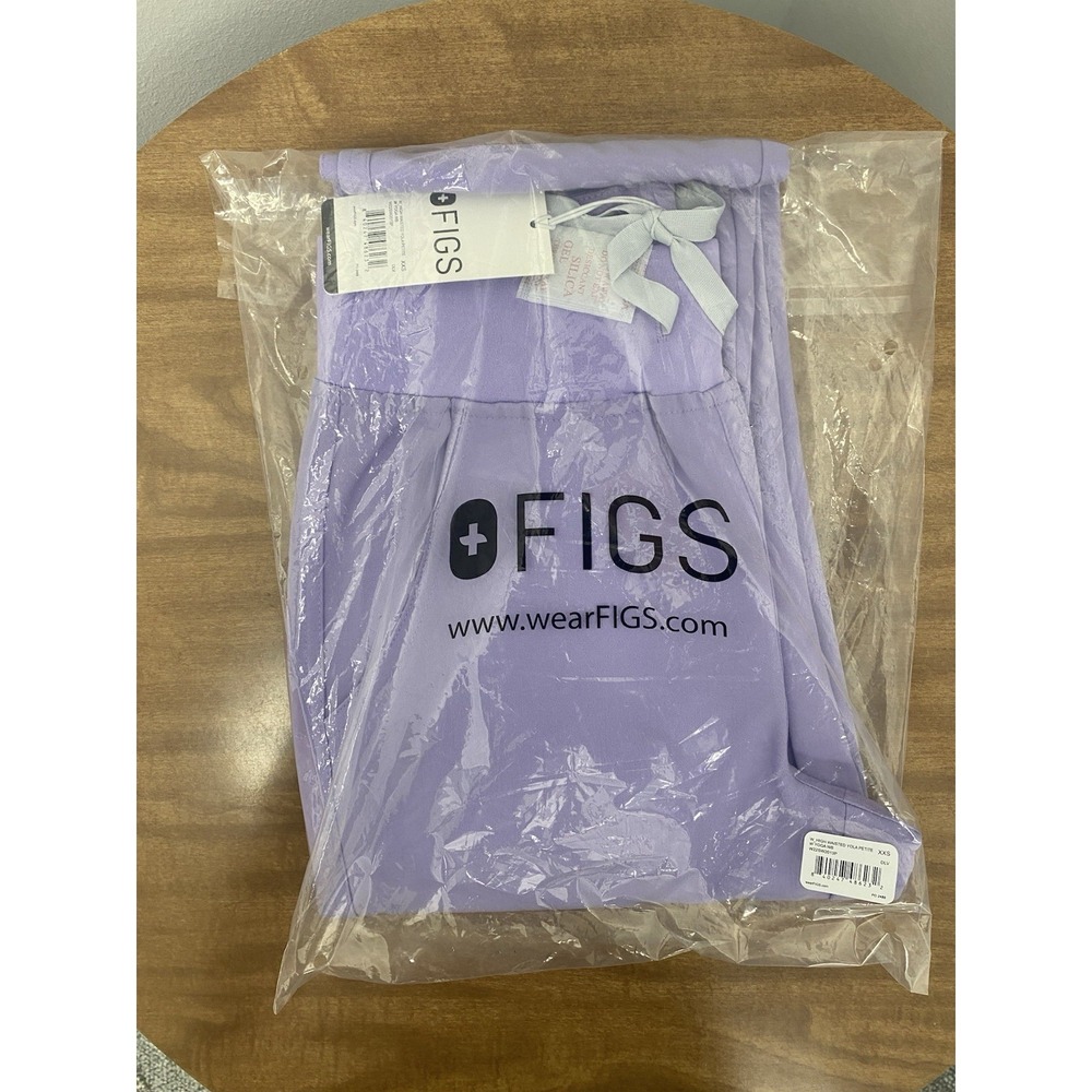 FIGS Women XXS-Petite Lavender dew Zamora Jogger Scrub‎ Pants Medical